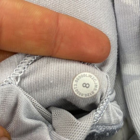 Lululemon Energy Long Line Incognito Camo Jacquard Alpine White Starlight - Picture 4 of 5